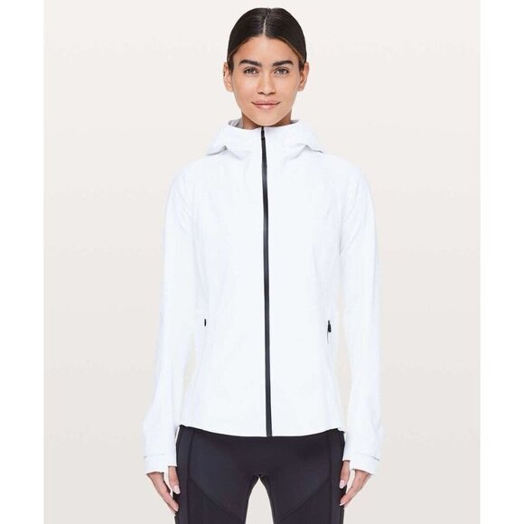 Lululemon Jackets & Blazers - NWOT Lululemon Cross Chill Jacket White Size 0